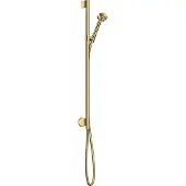 Hansgrohe Brause-Set Axor One EcoSmart m Wandanschluss, 75mm, 1j, pol. gold optic