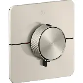 Hansgrohe AXOR ShowerSelect ID Thermostat Unterputz softsquare für 1 Verbraucher, Edelstahl Optic