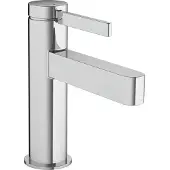 Hansgrohe Finoris Einhebel-Waschtischmischer 100 CoolStart mit Push-Open Ablaufgarnitur, Chrom