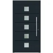 KNOCK Aluminium-Haustür »Terra Nova«, anthrazit - grau