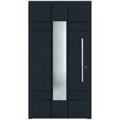 KNOCK Aluminium-Haustür »Terra Nova«, anthrazit - grau