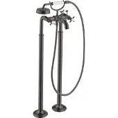 Hansgrohe Fertigmontageset Axor Montreux Zwei-Griff-Spültischarmatur, boden, m KrG, b bla vc