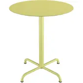 Houe PICO Gartentisch Rund 4-Fuß Gestell Lemon Zest
