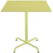 Houe PICO Gartentisch Quadratisch 4-Fuß Gestell Lemon Zest
