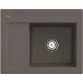 Villeroy & Boch Keramikspüle 331301TR, Subway 45 Compact Einbauspüle - inkl.
