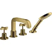Hansgrohe Fertigmontageset Axor Citterio 4-L-Fliese-Ar, m KrG, Ros, pol. gol opt