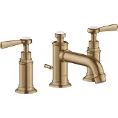 Hansgrohe 3-Loch Waschtischarmatur AXOR MONTREUX 30 DN 15 m Hebelgr. m ZAG 1 1/4Zoll bru bro brushed bronze
