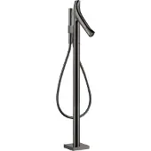 Hansgrohe Fertigset Axor Starck Organic Badewannenthermostat, A 175mm, bodensteh., pol. bla vc