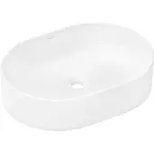 Hansgrohe Aufsatzwaschtisch Xuniva U o Hahnloch ohne Überlauf 550x400mm weiß weiß