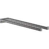 Hansgrohe HG Handtuchhalter AddStoris zweiarmig, 445mm brushed black