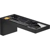 Hansgrohe Wanneneinlauf Axor MyEdition Ausl. 176mm, Wandmont., o. Pl., matt-sw