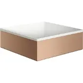 Hansgrohe Aufsatzwaschtisch AXOR Suite Basins & Bathtub 285x285mm bru red brushed red gold