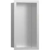 Hansgrohe Wandnische XTRASTORIS Individual ES geb 300x150x100mm Designrahmen ES geb 300 x 150 x 100 mm Designrahmen edelstahl gebürstet
