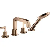 Hansgrohe Fertigmontageset Axor Citterio 4-L-Fliese-Ar, m HG, Roset., pol. r gol