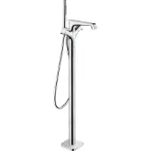 Hansgrohe Fertigset Axor Citterio E WA-THM, boden, A 190mm, Edelstahl-Optik