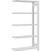 Regalwerk BERT Ordnerregal Anbaufeld HxBxT 2000x1285x600mm 5 Fachböden & 5 Ebenen