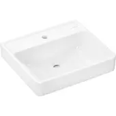 Hansgrohe Waschtisch Xanuia Q 550x480 mm mit Hahnloch ohne ?berlauf wei?, 60236450