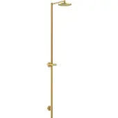 Hansgrohe Nature Duschsäule Axor Starck mit Kopfbrause 240 1jet ohne Handbrause BGO