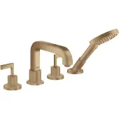 Hansgrohe Fertigmontageset Axor Citterio 4-L-Fliese-Ar, m HG, Roset., brush. bron