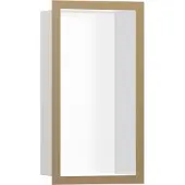 Hansgrohe XtraStoris Individual Wandnischen-Einbaubox mit Designrahmen 15 x 10 x 30 cm