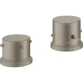 Hansgrohe Fertigmontageset Axor Starck 2-L-BW-Rand-Arm., m Thermostat, brush. ni.