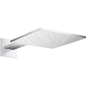 Hansgrohe Kopfbrause Axor mit Brausearm, 300x300mm, 2jet, chrom