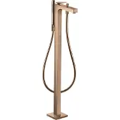 Hansgrohe Wannen-Einhebelmischer Axor Citterio bodensteh., m Hebel, Rautens, pol. r gol