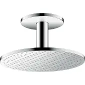 Hansgrohe Kopfbrause Axor Deckenmontage chrom chrom 300 2jet, Deckenmontage