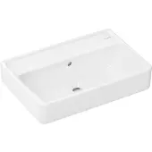 Hansgrohe Waschtisch Compact Xanuia Q 550x370mm ohne Hahnloch mit ?berlauf wei?, 60210450