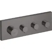 Hansgrohe Thermostatmodul AXOR STARCK SHOWERCOLLECTION DN 20 UP 36x12 brushed black chrome brushed black chrome