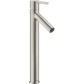 Hansgrohe Einhebel-Waschtischmischer AXOR STARCK 250 DN 15 f Waschschalen m HGri o Zugst. Sta stainless steel optic