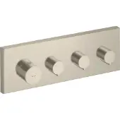 Hansgrohe Thermostatmodul AXOR STARCK SHOWERCOLLECTION DN 20, Unterputz 36x12 brushed nickel brushed nickel