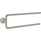 Hansgrohe Handtuchhalter Axor Universal Circular zweiarmig brushed nickel