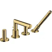 Hansgrohe Fertigmontageset Axor Uno 4-L-BW-Rand-Arm., m Zerogr, pol. gol opt