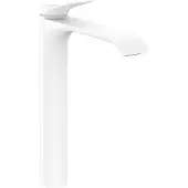 Hansgrohe Waschtisch-Einhebelmischer 250 Vivenis mit Zugstangen-Ablaufgarnitur, mattweiß