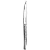 Lou Laguiole Jet Textil - 12 Steakmesser