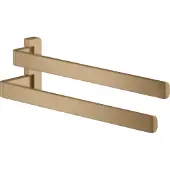 Hansgrohe Doppel-Handtuchhalter AXOR UNIVERSAL einzeln schwenkbar brushed bronze
