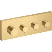 Hansgrohe Thermostatmodul AXOR STARCK SHOWERCOLLECTION DN 20 Unterputz 36x12 brushed gold optic brushed gold optic