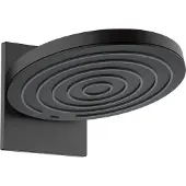 Hansgrohe Kopfbrause Pulsify S 260 mit Wandanschluss, 2jet, mattschwarz