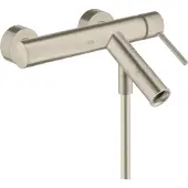 Hansgrohe Einhebel-Wannenmischer AXOR STARCK DN 15, Aufputz brushed nickel brushed nickel