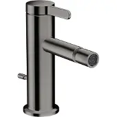 Axor One Einhebel-Bidetmischer mit Zugstangen-Ablaufgarnitur, Ausladung 113 mm, 48210