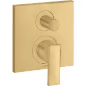 Hansgrohe Fertigmontageset Axor Citterio UP-Wannen-Einhebelmischer, m Hebel, brush. gol optic