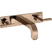 Hansgrohe Fertigmontageset Axor Citterio UP-3-Loch-Waschtischarmatur, m Hebelgr., pol. r gol