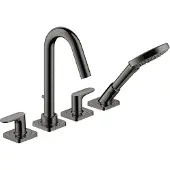 Hansgrohe Fertigset Axor Citterio M 4-L-BW-Rand-Arm, A 135mm, pol. bla vc