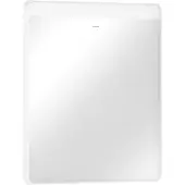 Hansgrohe Xarita Lite Q Spiegel, horizontale LED-Belechtung, 600x30x700mm, Wandschalter, 54957700, Farbe: Mattweiß