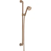 Hansgrohe Brause-Set Axor Front 900mm, m Handbrause, 85mm, 1j, brush. r gol