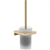 Hansgrohe HG Toilettenbürstengarnitur AddStoris Wandmontage brushed bronze