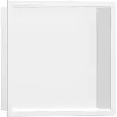 Hansgrohe Wandnische XTRASTORIS Original mit Rahmen 300x300x100mm mattweiß 300 x 300 x 100 mm mattweiß