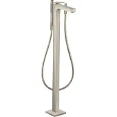 Hansgrohe Wannen-Einhebelmischer Axor Citterio A 200mm, bodensteh., m Hebel, brush. ni.