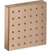 Hansgrohe Brausemodul AXOR STARCK SHOWERCOLLECTION DN 15, 12x12 brushed red gold brushed red gold